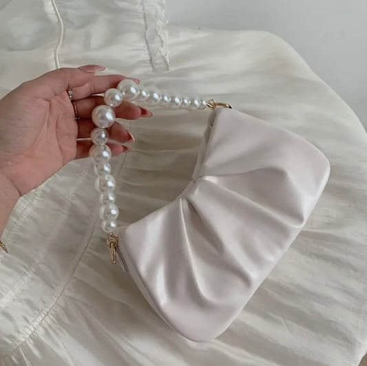 Pearl Beaded Strap (Bag Accessories)